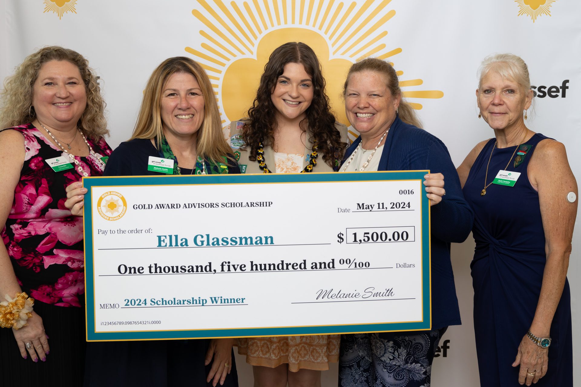 Gold Award Advisors Scholarship