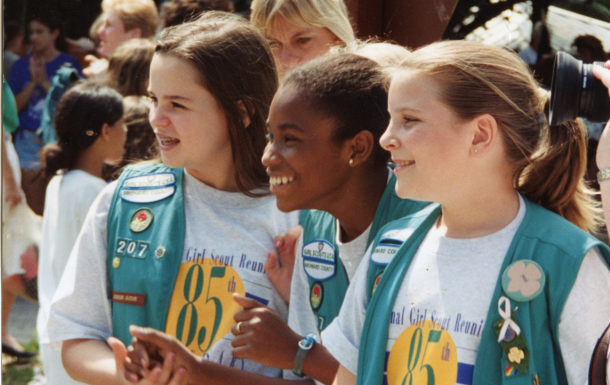 Once a Girl Scout, always a Girl Scout.